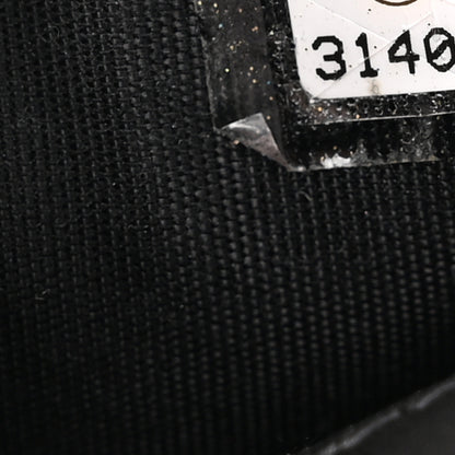 Chanel Lambskin Camellia Embossed Chain Belt Bag Black 8 of 12