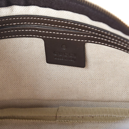 Gucci GG Supreme Monogram Belt Bag Dark Brown 5 of 6
