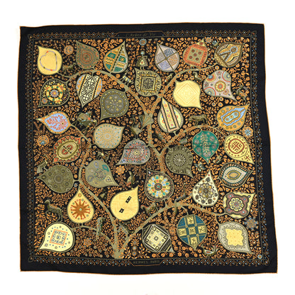 Hermes Silk L Arbre De Vie Scarf 90 1 of 3