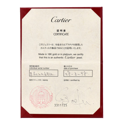 Cartier 18K White Gold 5.5mm LOVE Ring 52 6 5 of 5