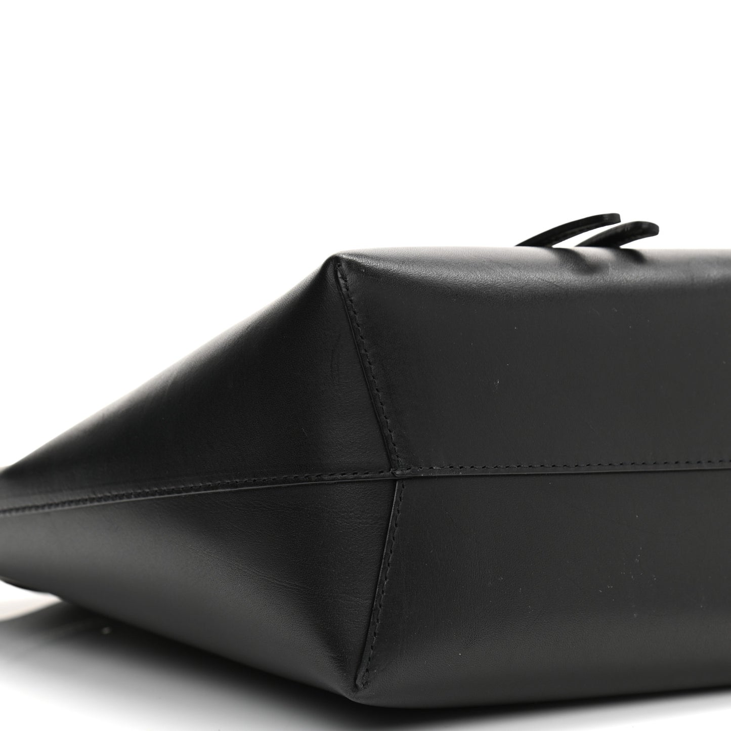 Calfskin Mini Bucket Bag Black Ballerina