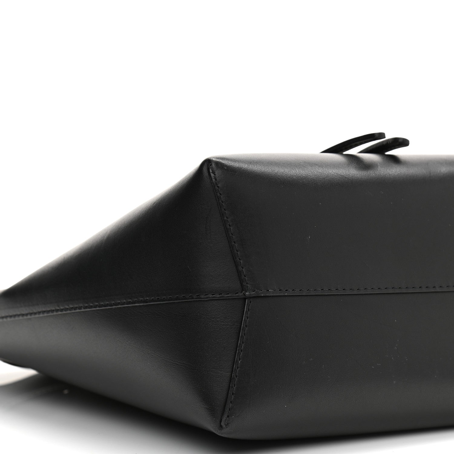 Mansur Gavriel Calfskin Mini Bucket Bag Black Ballerina 8 of 15