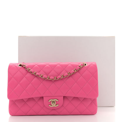 Chanel Caviar Quilted Medium Double Flap Pink 11 of 11