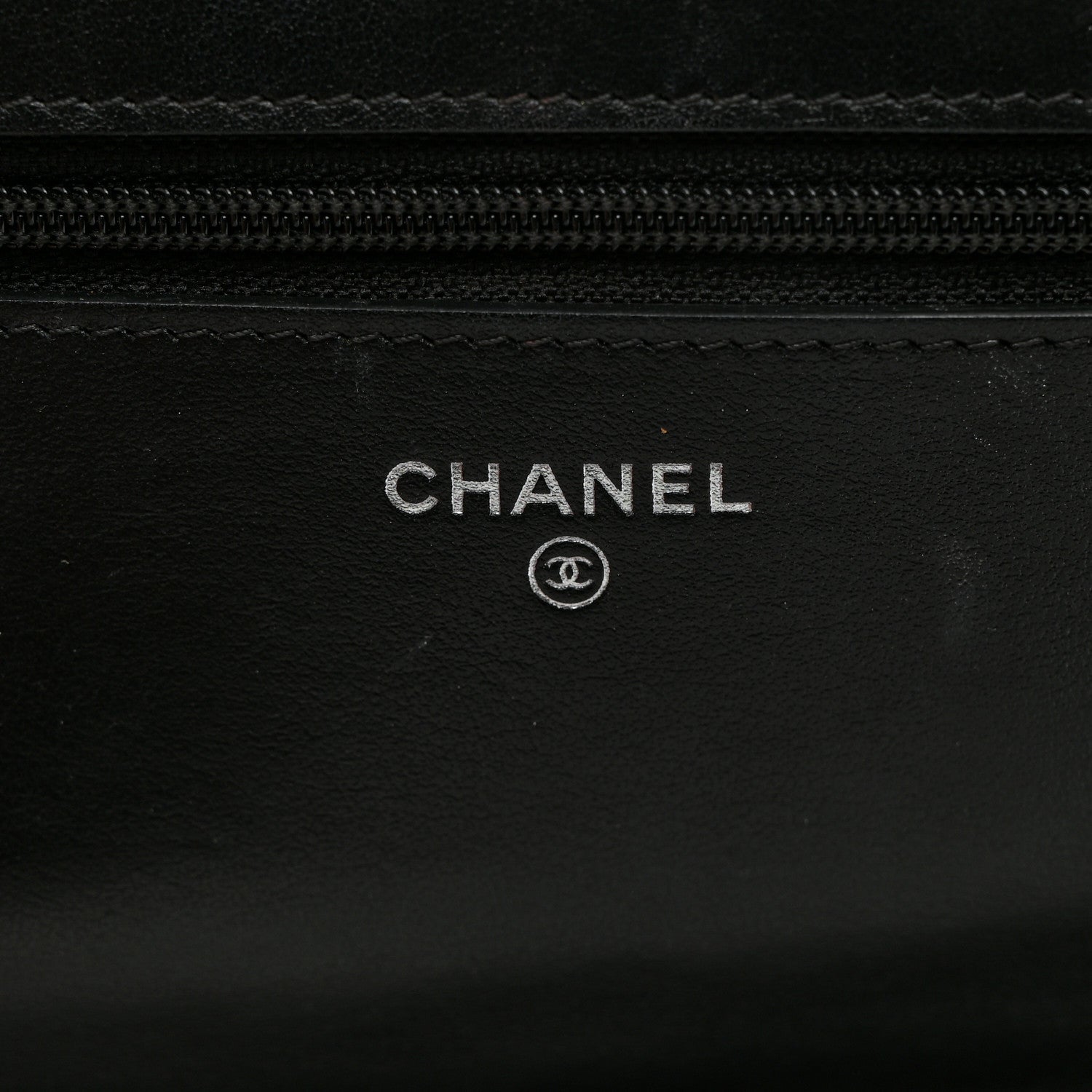 Chanel Caviar Quilted Boy Wallet On Chain WOC Black 6 of 10