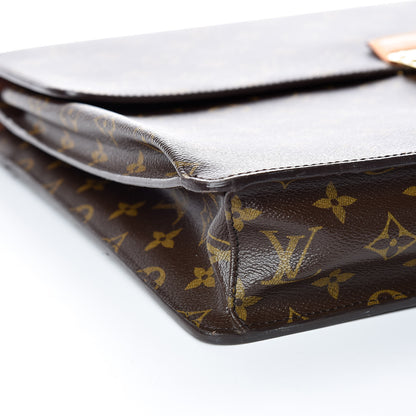 Louis Vuitton Monogram Canvas Robusto 1 Compartment Briefcase 5 of 11