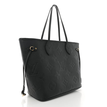 Louis Vuitton Empreinte Monogram Giant Neverfull MM Black 4 of 10