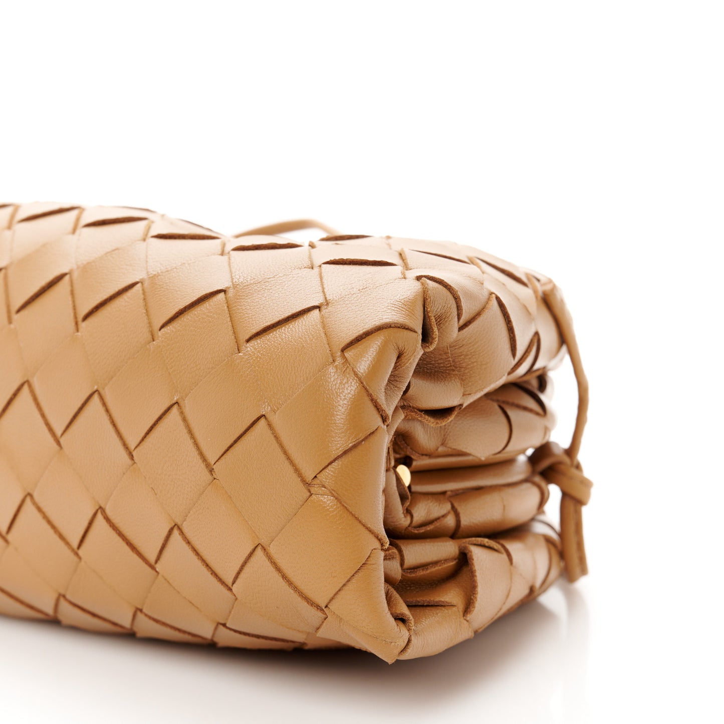 Nappa Intrecciato The Mini Pouch Carmel