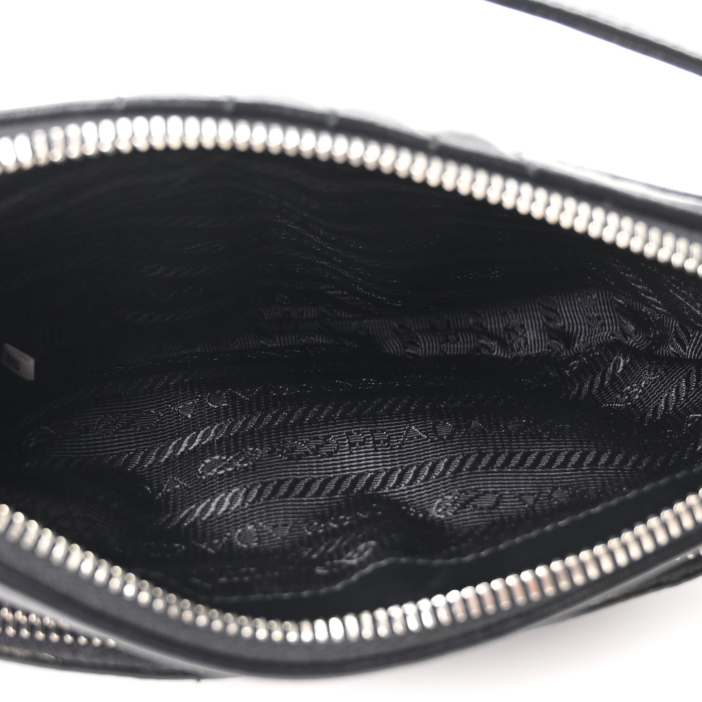 Soft Calfskin Impunture Diagramme Belt Bag Black