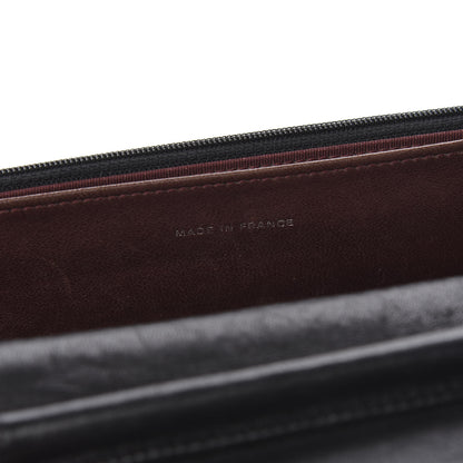 Chanel Lambskin Quilted Wallet On Chain WOC Black 6 of 10