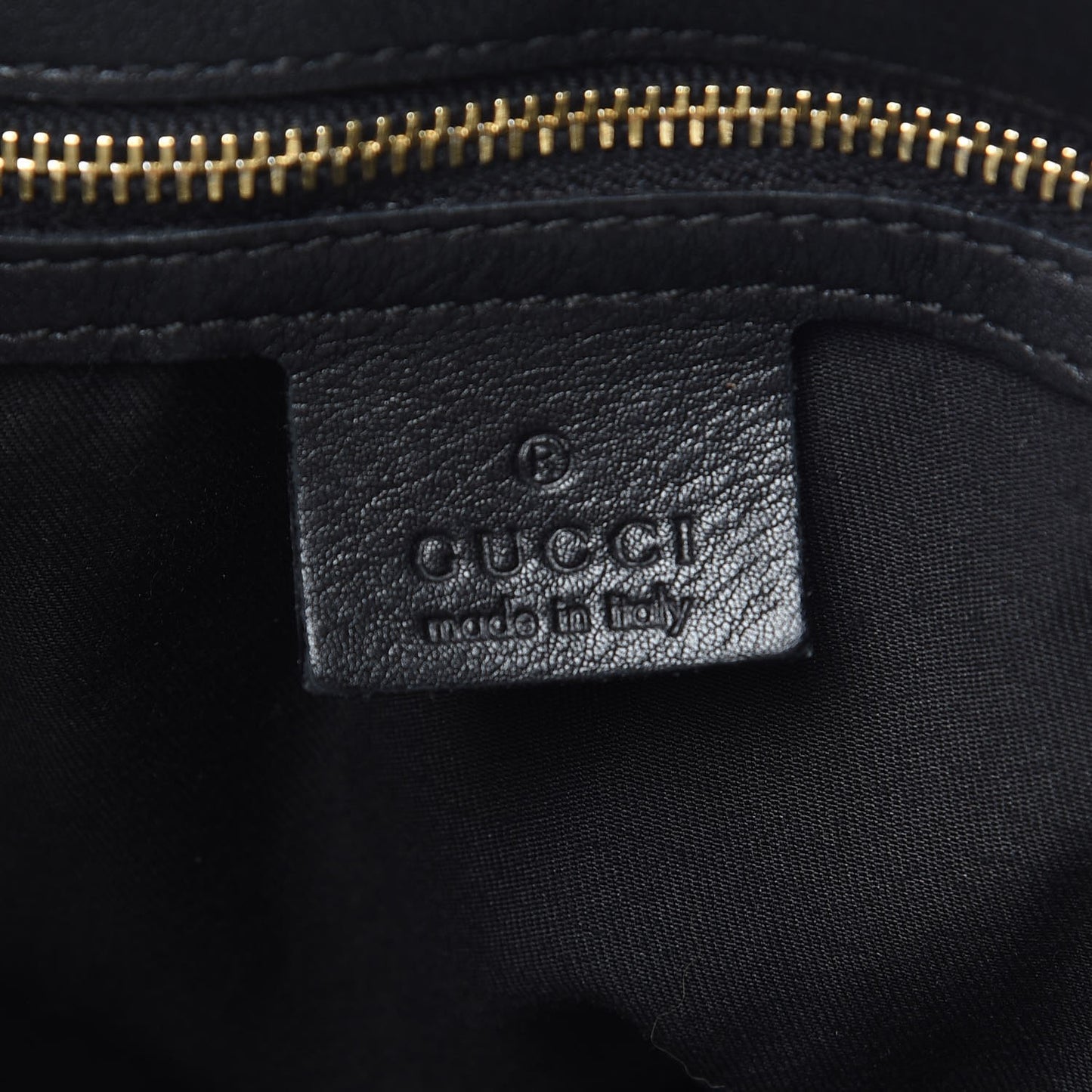 Calfskin Large Horsebit Chain Hobo Black