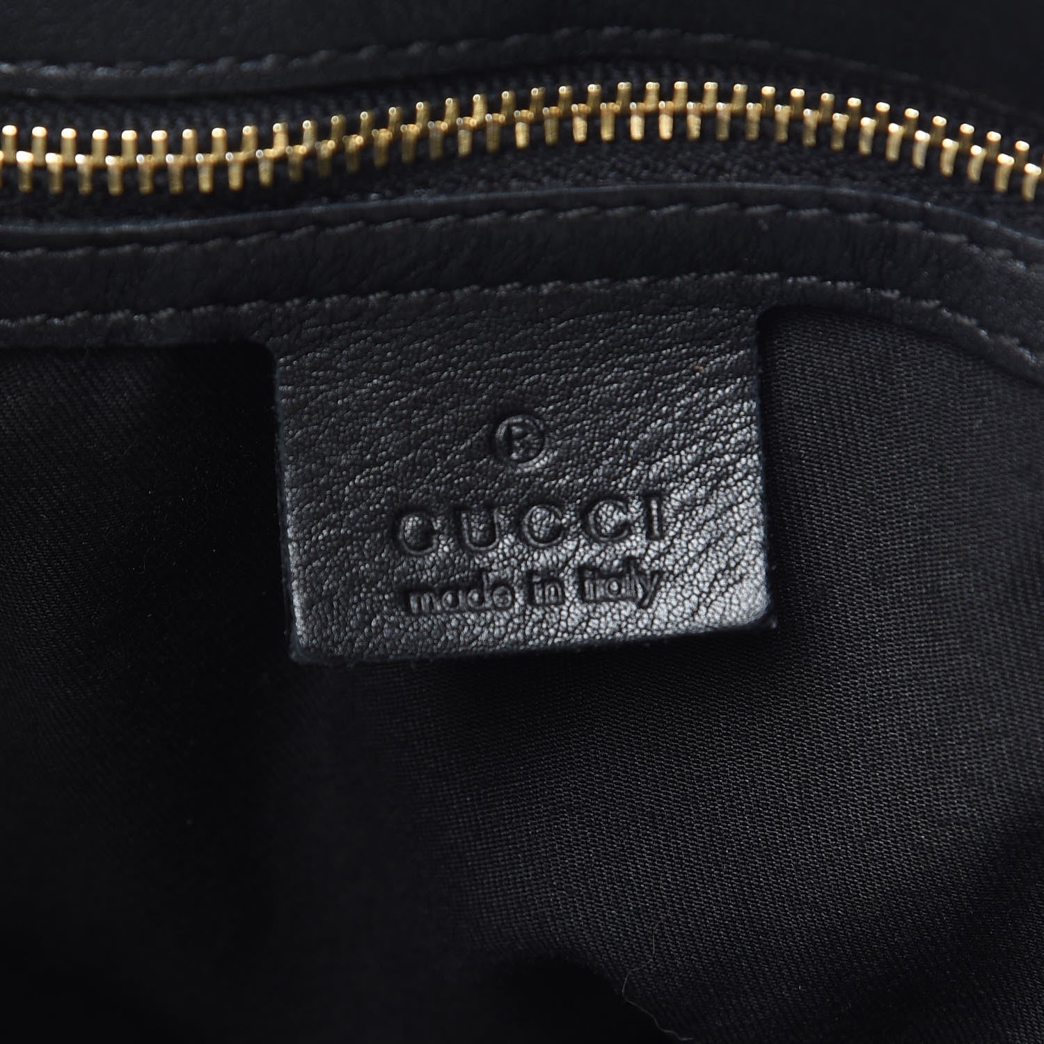 Gucci Calfskin Large Horsebit Chain Hobo Black 6 of 8