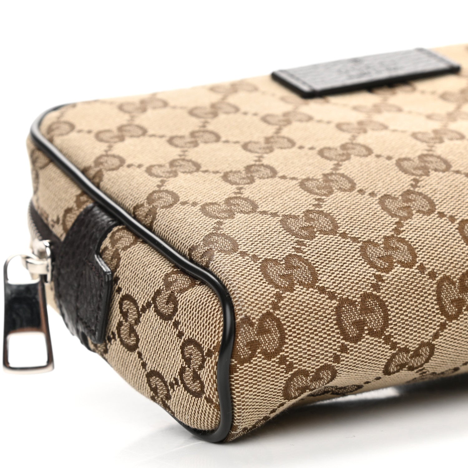 Gucci Monogram Belt Bag Dark Brown 10 of 10