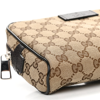 Gucci Monogram Belt Bag Dark Brown 10 of 10