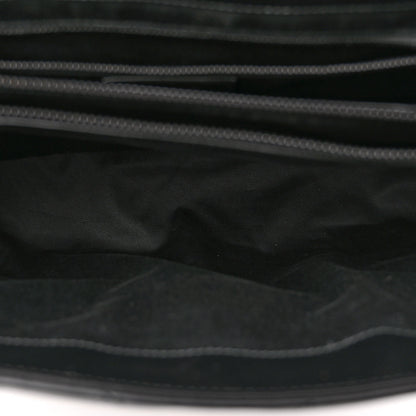 Saint Laurent Calfskin Y Quilted Monogram Monochrome Large Loulou Chain Satchel Black 5 of 10