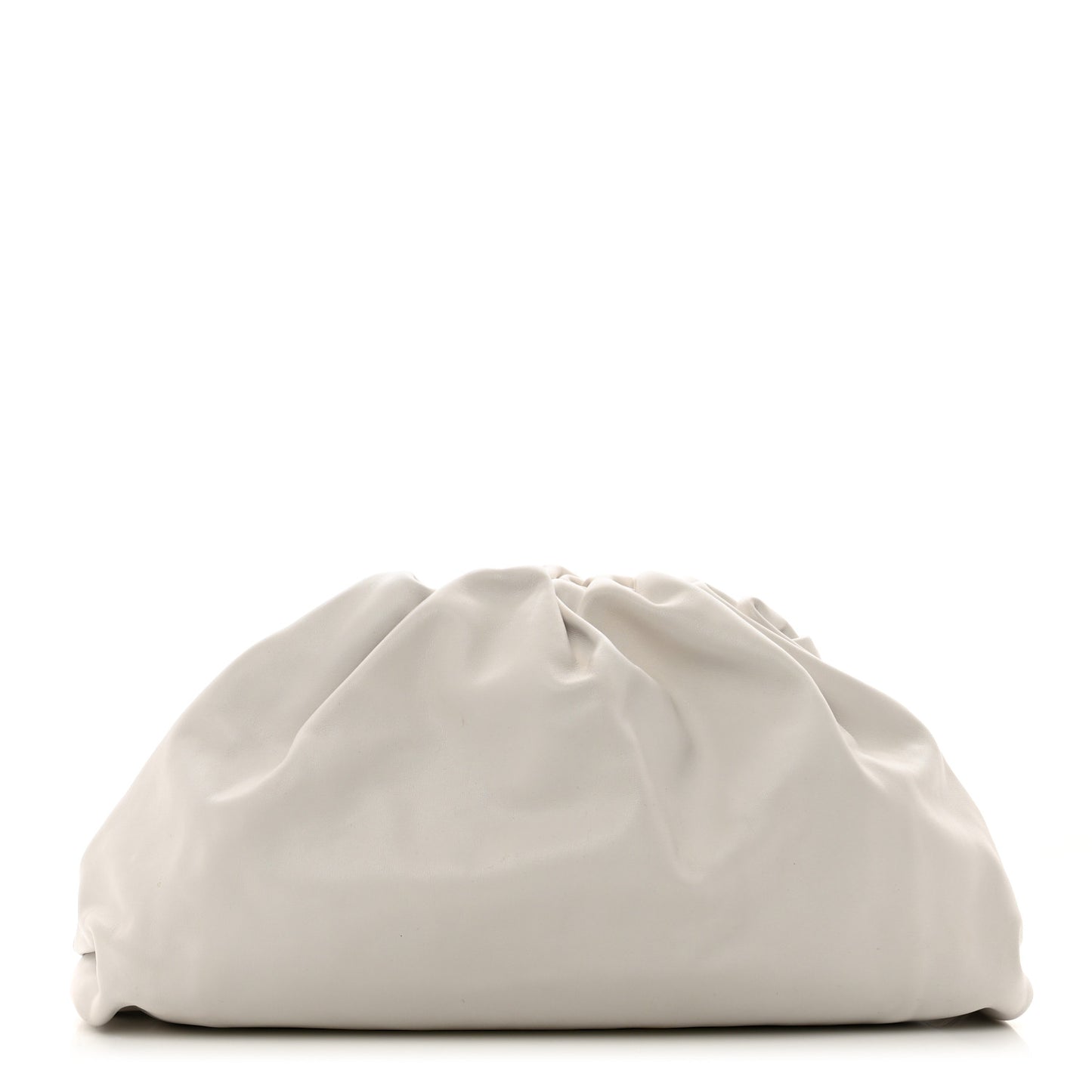 Smooth Butter Calf The Pouch Oversized Clutch Plaster