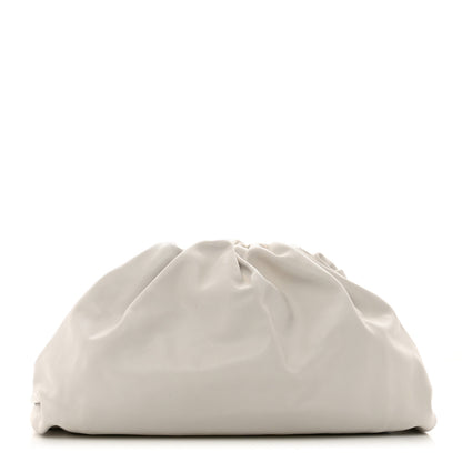 Bottega Veneta Smooth Butter Calf The Pouch Oversized Clutch Plaster 1 of 9