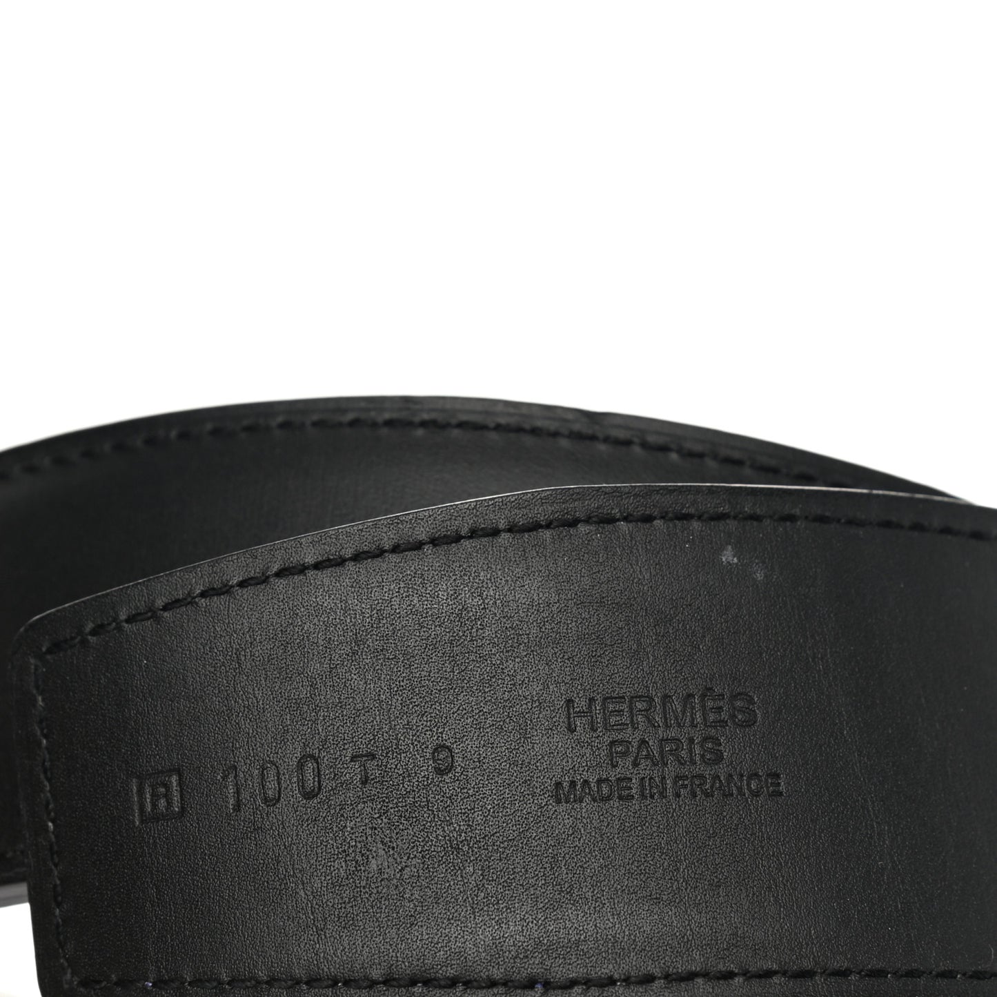 Chamonix Epsom 38mm Constance H Belt 100 Black White