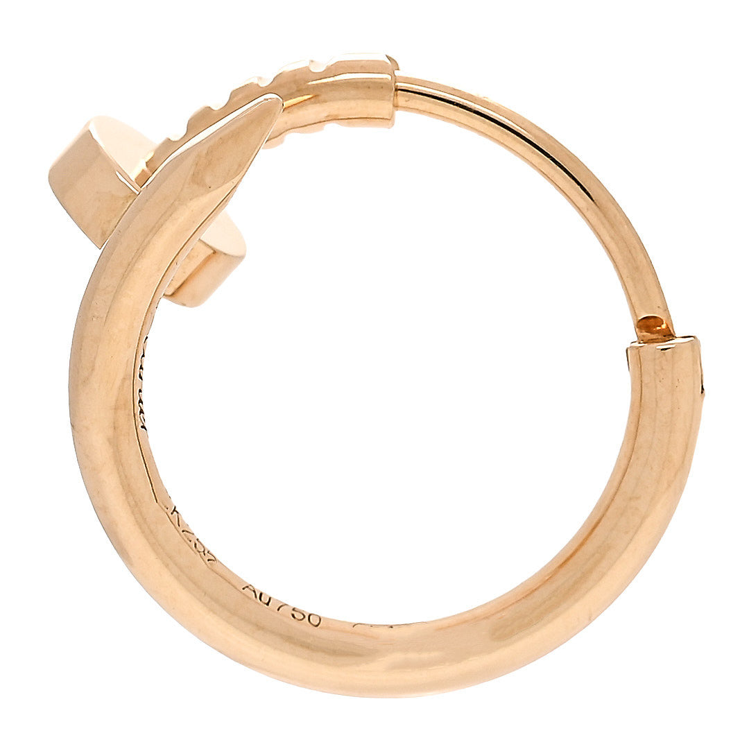 Cartier 18K Yellow Gold Juste Un Clou Single Hoop Earring 3 of 5