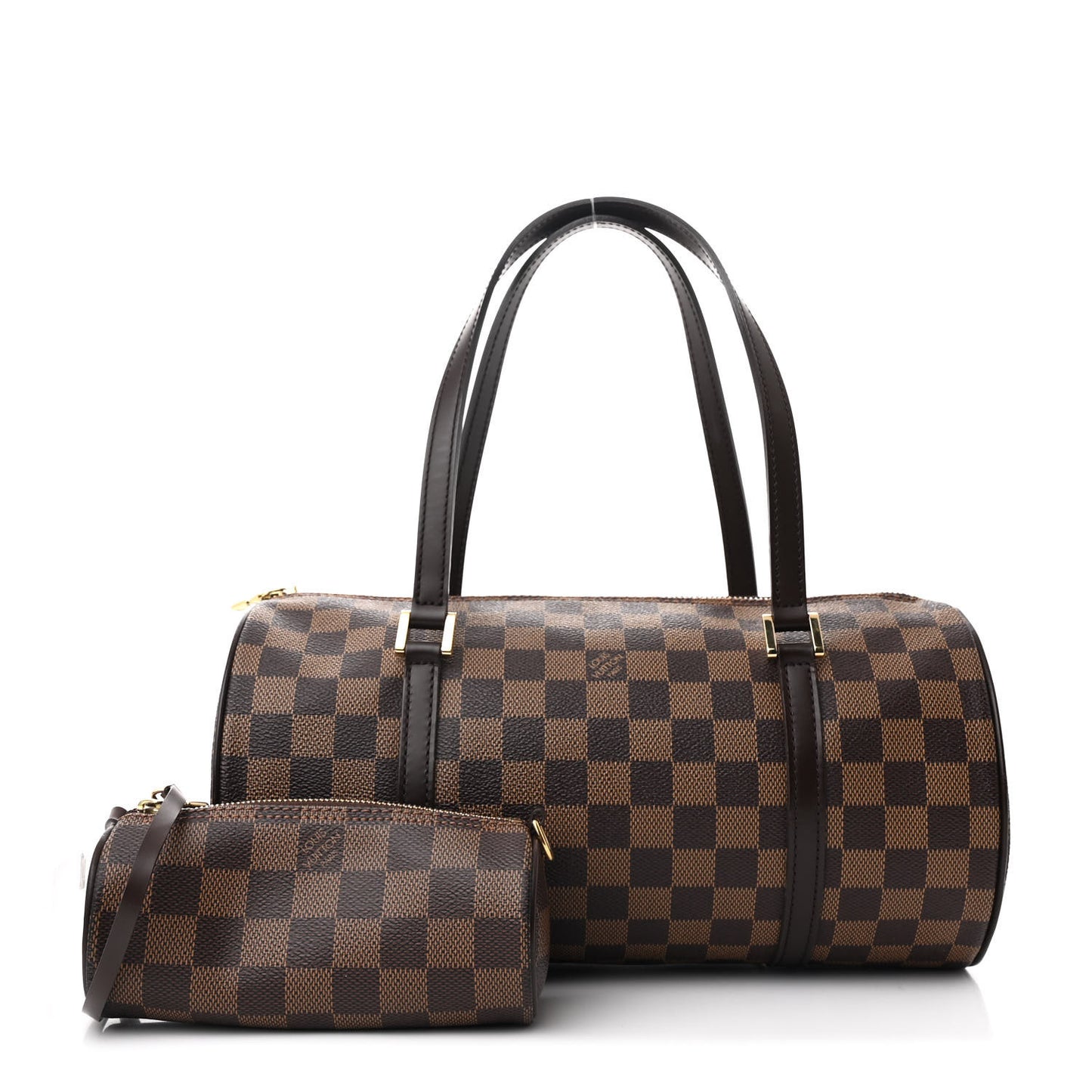Damier Ebene Papillon 30 With Companion
