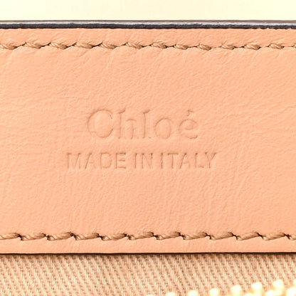Chloe Calfskin Crocodile Embossed Small Faye Day Shoulder Bag Beige 6 of 13