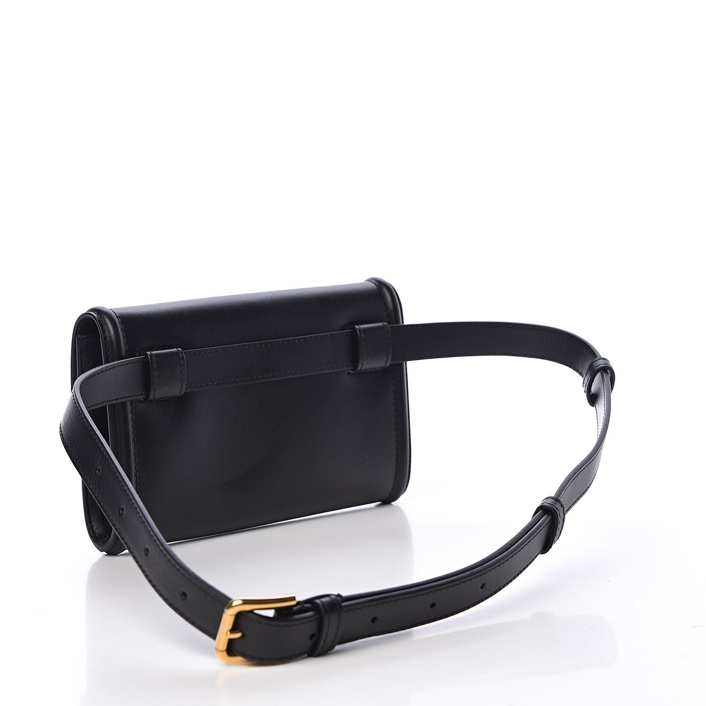Agnello Vitello Devotion Belt Bag Black