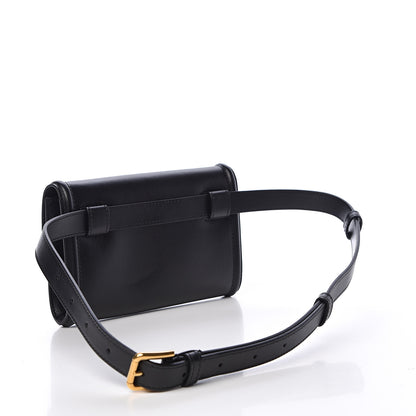 Dolce & Gabbana Agnello Vitello Devotion Belt Bag Black 3 of 12