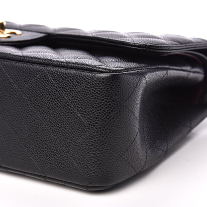 Chanel Caviar Quilted Jumbo Double Flap Black 9 of 9
