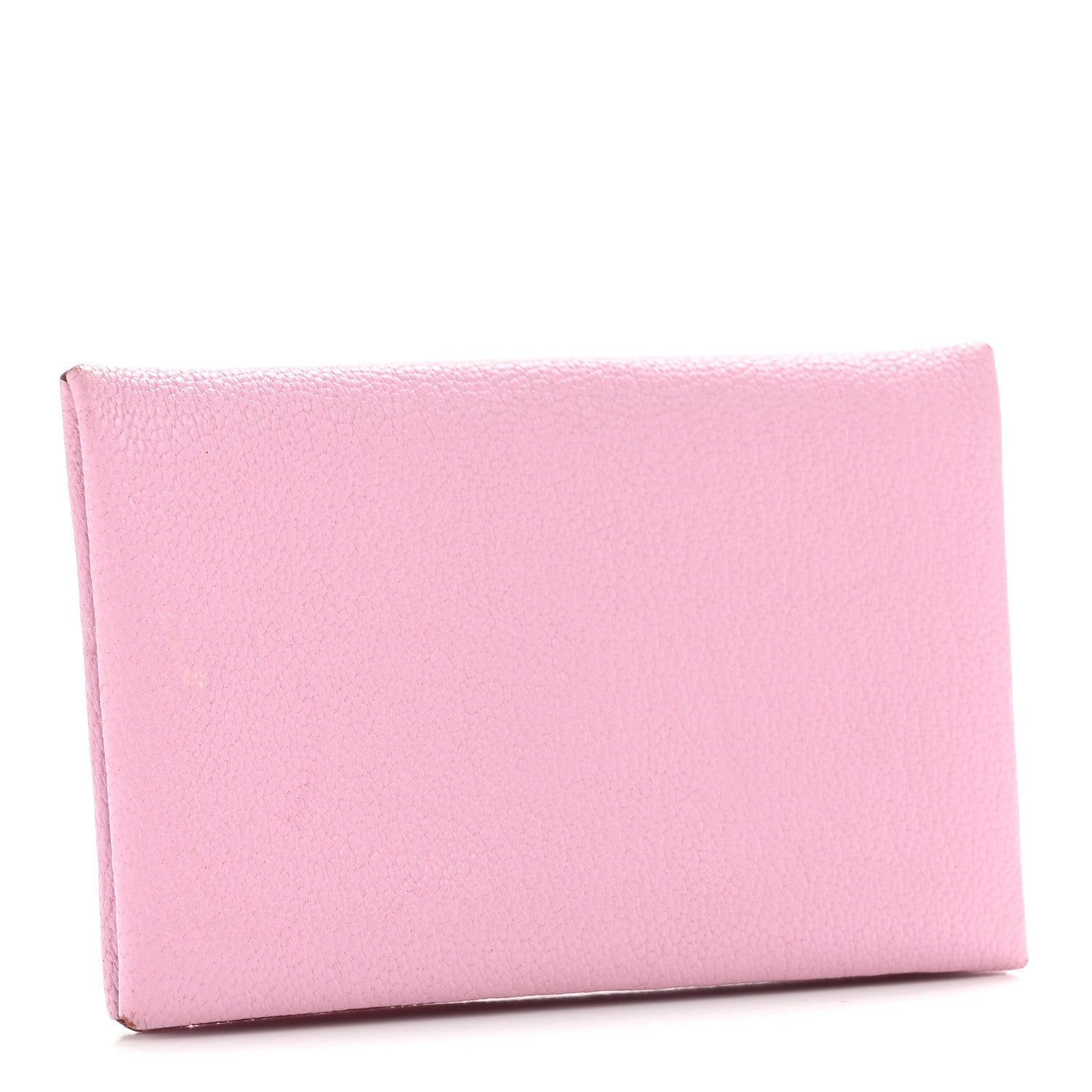 Hermes Chevre Mysore Calvi Card Case Mauve Sylvestre 1820006
