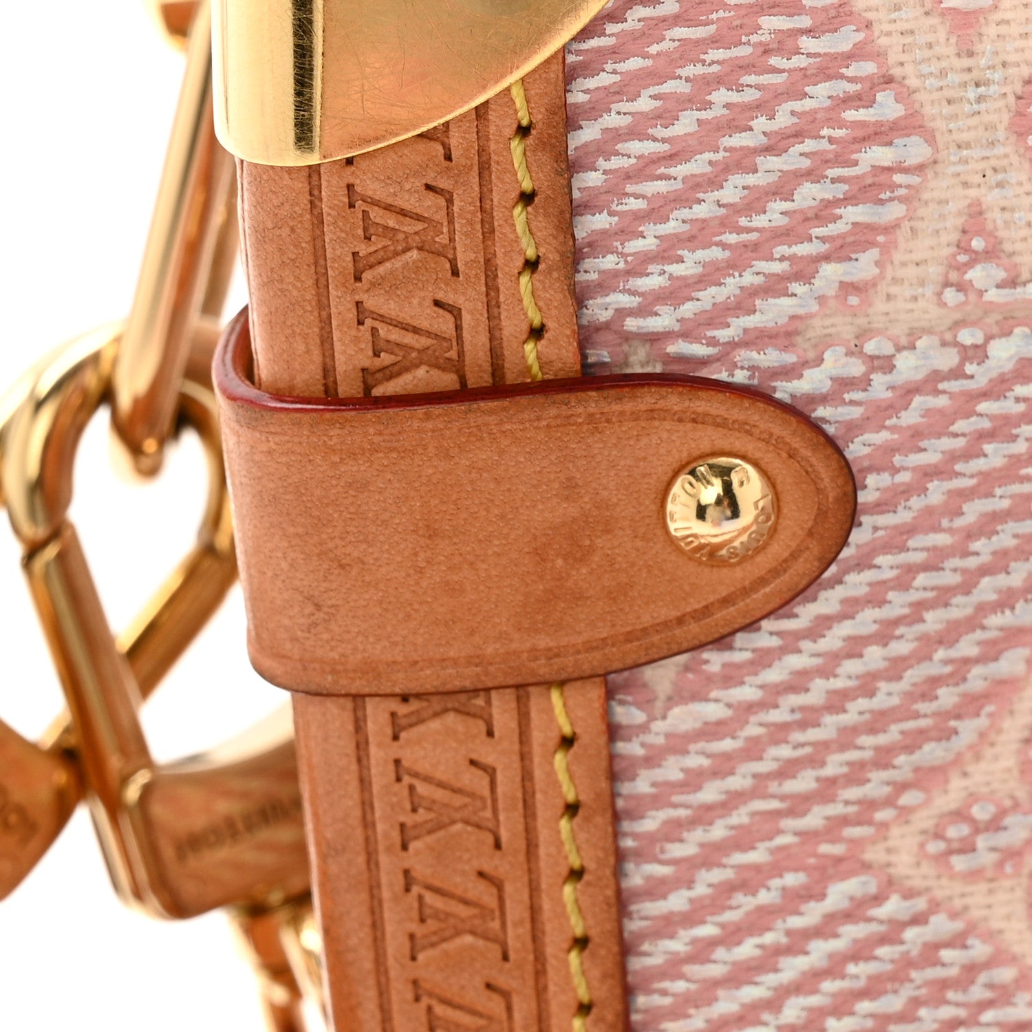 Louis Vuitton Monoglam Side Trunk Rose 11 of 12