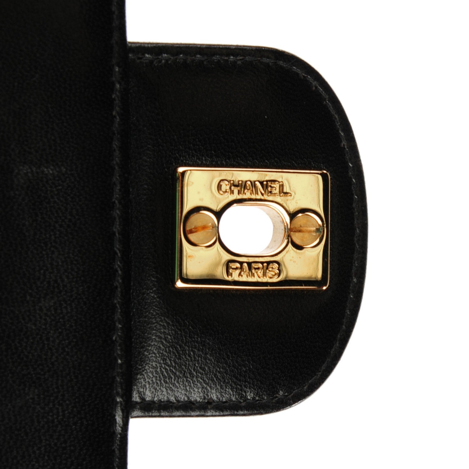Chanel Lambskin Quilted Medium Single Flap Black 5 of 9