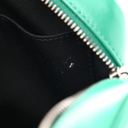 Saint Laurent Calfskin Matelasse Monogram Lou Camera Bag Malachite 11 of 11