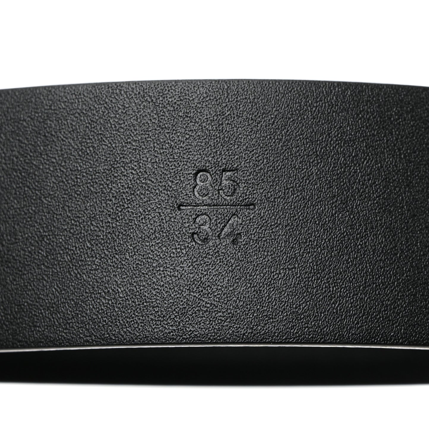 Calfskin Pearl Crystal CC Belt 85 34 Black