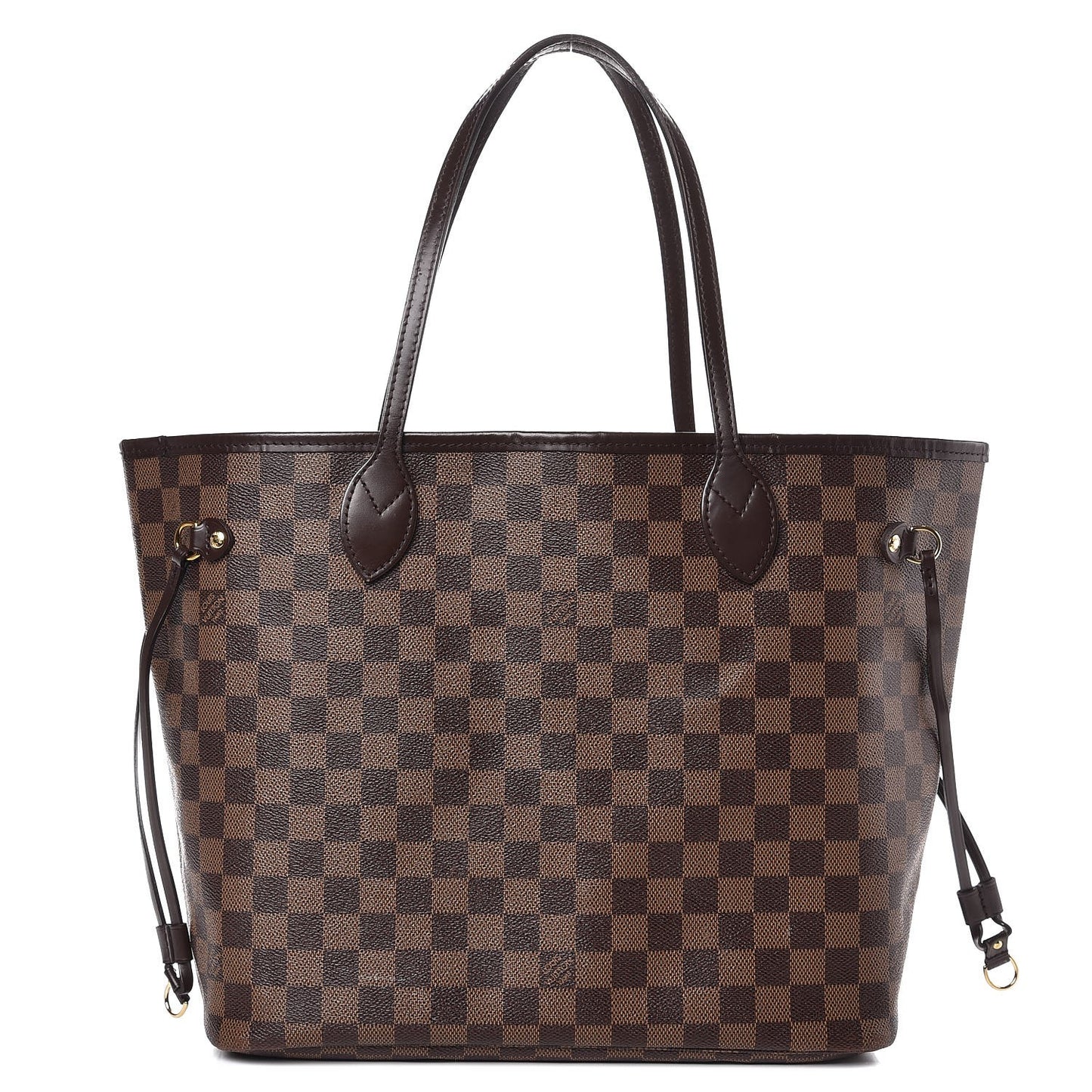 Damier Ebene Neo Neverfull MM Rose Ballerine