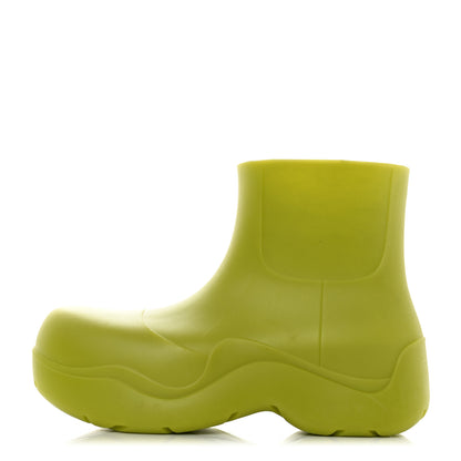 Bottega Veneta Rubber Puddle Ankle Boots 39 Kiwi 1 of 7