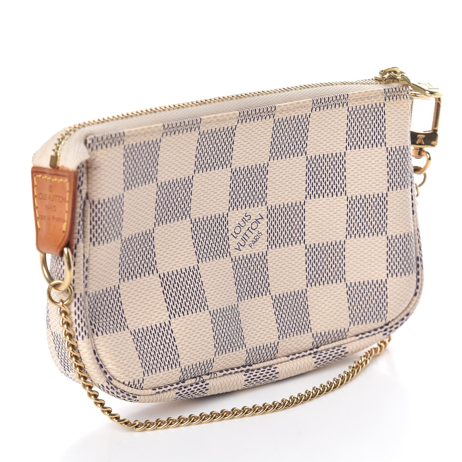 Louis Vuitton Damier Azur Mini Pochette Accessories 3 of 8