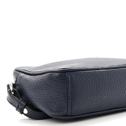 Prada Vitello Daino Mini Camera Crossbody Bag Blue 7 of 8