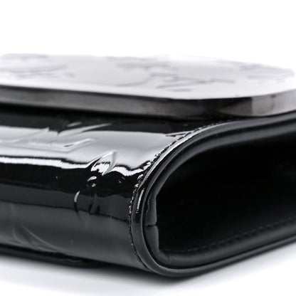 Louis Vuitton Vernis Rossmore MM Noir Magnetique 9 of 9