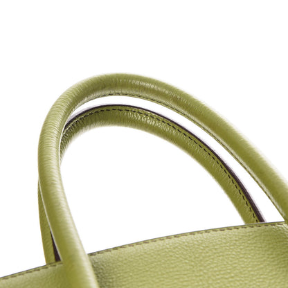 Hermes Taurillon Clemence Birkin 35 Vert Anis 41 of 41