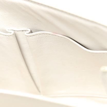 Celine Liege Calfskin Medium Classic Box Flap Bag White 18 of 25