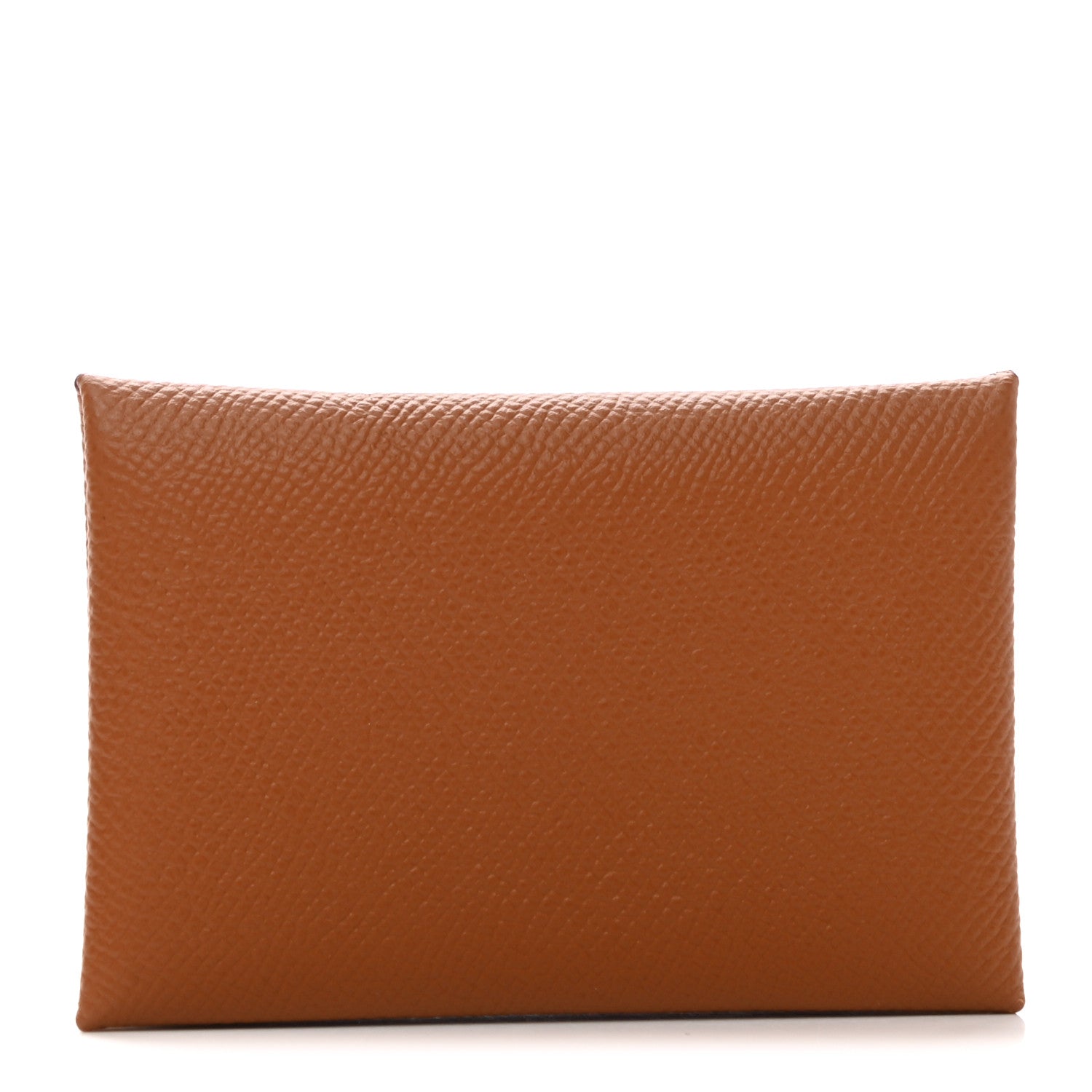 Hermes Epsom Calvi Card Case Gold 1 of 7