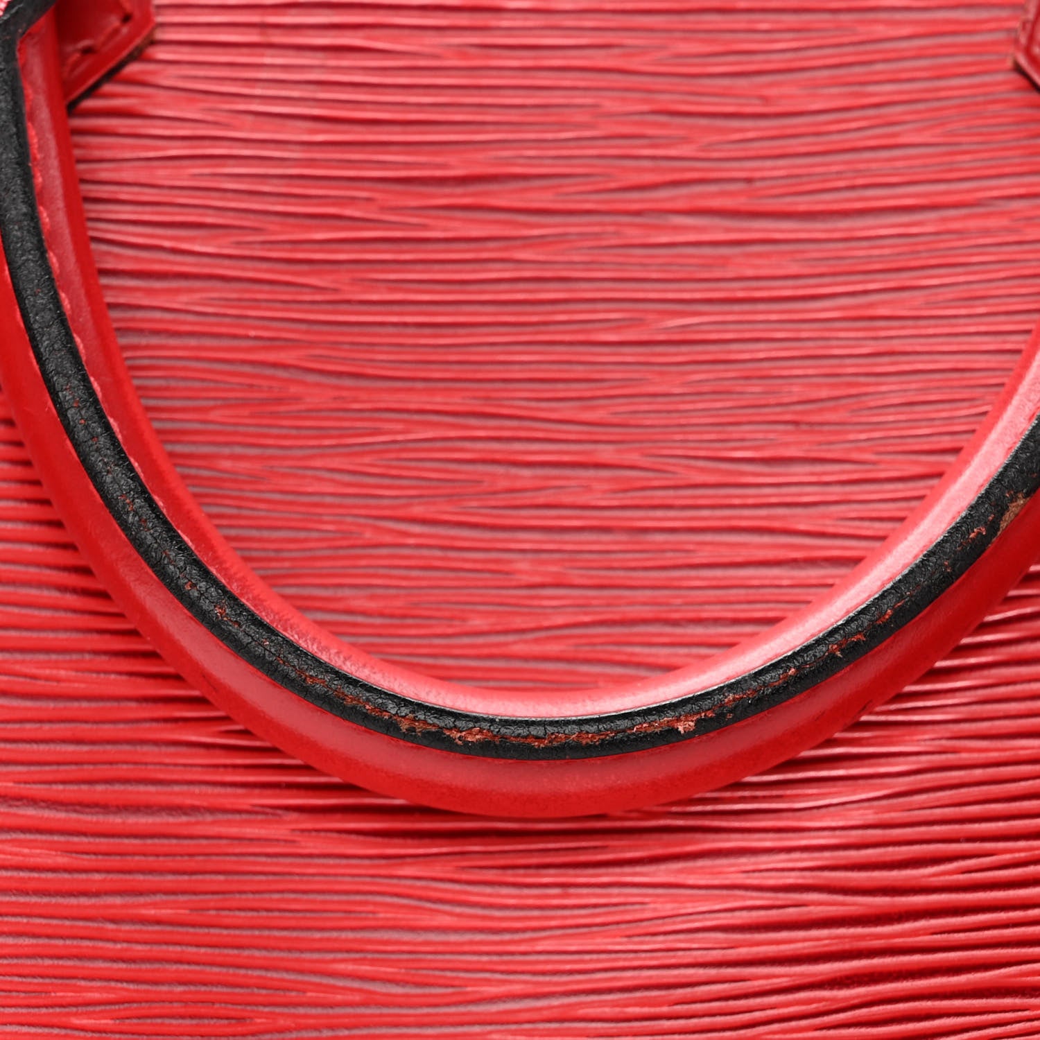 Louis Vuitton Epi Speedy 35 Castillan Red 12 of 15