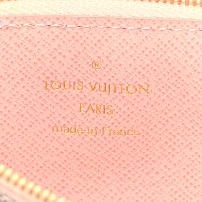 Louis Vuitton Damier Azur Recto Verso Card Holder Rose Ballerine 7 of 10