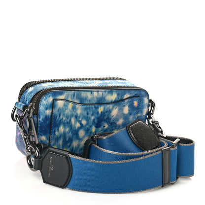 Marc Jacobs Saffiano Small The Watercolor Snapshot Camera Bag Blue Multicolor 3 of 8