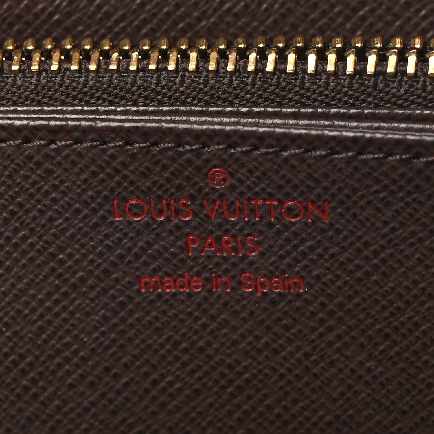 Louis Vuitton Damier Ebene Zippy Wallet 6 of 6
