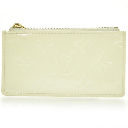 Louis Vuitton Vernis Key Pouch Perle 1 of 8
