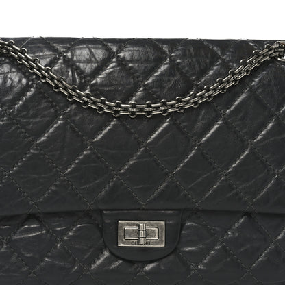 Chanel Aged Calfskin Quilted 2.55 Reissue 226 Flap Grey 8 of 10