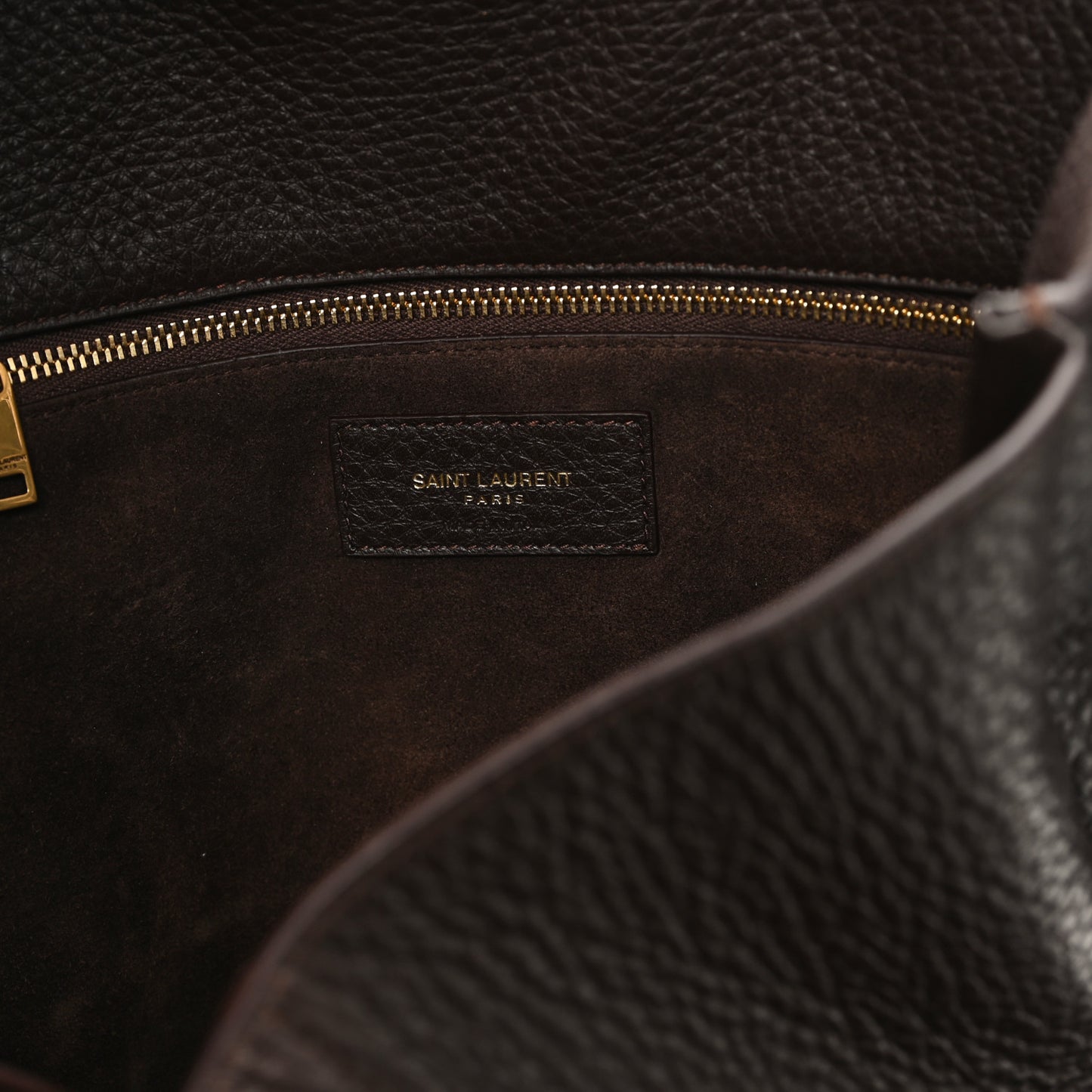Grained Deerskin Bea Tote Sweet Sweet Chocolate