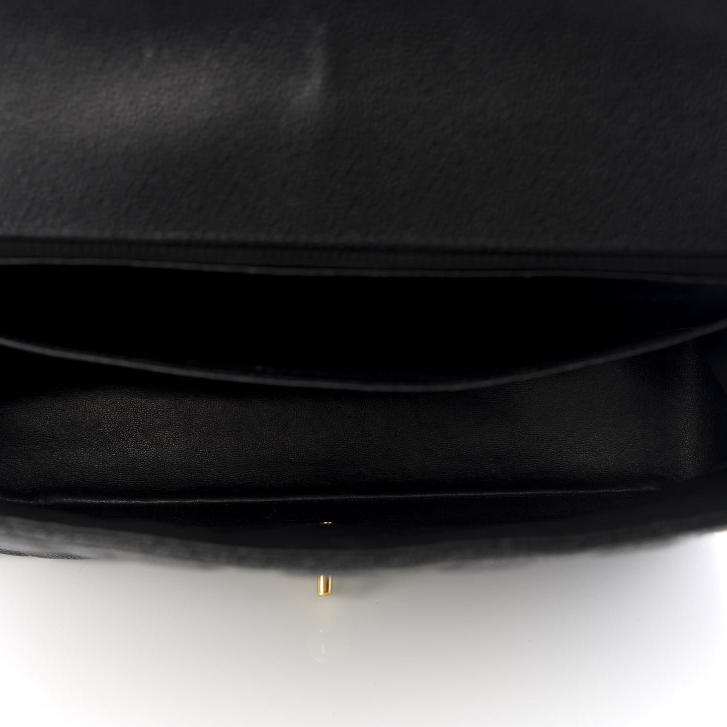 Caviar Quilted Maxi Single Flap Black