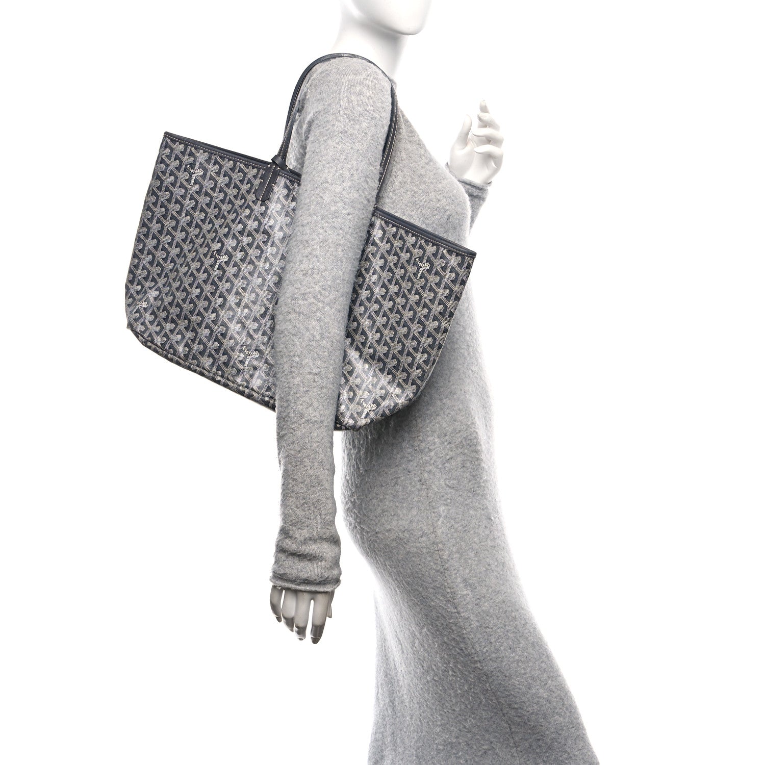 Goyard Goyardine Saint Louis PM Grey 2 of 13