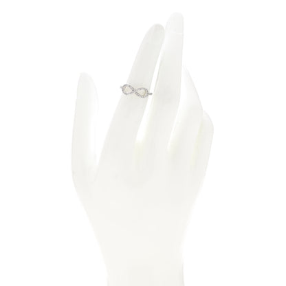 Tiffany Platinum Diamond Infinity Ring 49 5 2 of 6